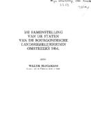 De samenstelling van de Staten van de Bourgondische landsheerlijkheden omstreeks 1464