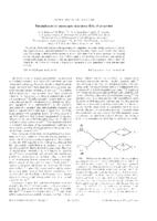 Entanglement in mesoscopic structures: Role of projection