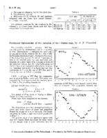 Provisional ephemerides of two variables of the δ Cephei type