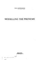 Modelling the phoneme: New trends in East European phonemic theory