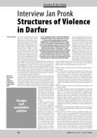 Interview Jan Pronk Structures of Violence in Darfur