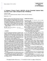 A catalogue of sources found at 610 MHz with the Westerbork synthesis radio telescope - Source counts and spectral index distributions