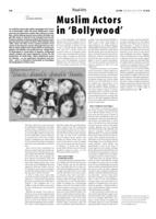 Muslim Actors in 'Bollywood'