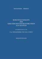 Berichtigungsliste der Griechischen Papyrusurkunden aus Ägypten, Dreizehnter Band