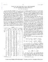 Note on the photo-electric photometry at the Leiden Southern Station