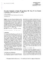 Five-colour photometry of Henize 787 and Henize 788 = Wray 977, the probable counterpart of the X-ray source 3 U 1223-62