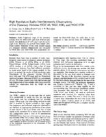 High resolution radio interferometric observations of the planetary nebulae NGC 40, NGC 6543, and NGC 6720