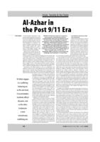 Al-Azhar in the Post 9/11 Era