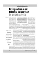 Integration and Islamic Education in South Africa