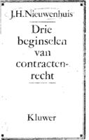 Drie beginselen van contractenrecht, Jacob Hans / Dissertatie (cum laude)