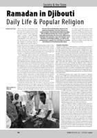 Ramadan in Djibouti Daily Life & Popular Religion