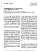 Formaldehyde absorption and visual extinction in several dark clouds near NGC 2264