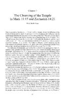 The Cleansing of the Temple in Mark 11:15 and Zechariah 14:21