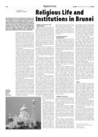 Religious Life and Institutions in Brunei