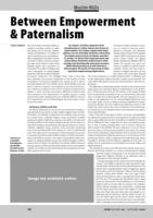 Between Empowerment & Paternalism