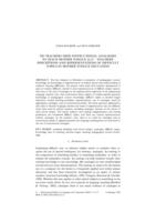 Do teachers need instructional analogies to teach mother-tongue (L1)? – Teachers’ perceptions and representations of difficult topics in mother-tongue education. L1