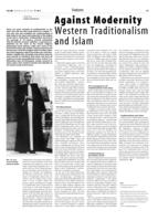 Against Modernity Western Traditionalism and Islam