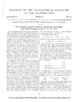 The longitudes of Jupiter's satellites derived from photographic plates taken at Leiden in 1922