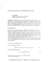 Some problems for galactic hydrostatic equilibria