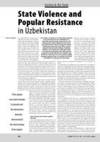 State Violence and Popular Resistance in Uzbekistan