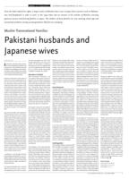 Muslim Transnational Families: Pakistani husbands and Japanese wives