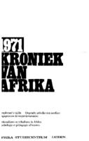 Kroniek van Afrika: vol. 11, no. 1