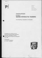 Gezins Interactie Training: Ontwikkeling, evaluatie en methodiek Deel Rapporten I, II en III