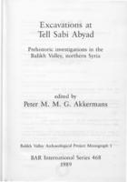 Excavations at Tell Sabi Abyad – Prehistoric Investigations in the Balikh Valley, Northern Syria