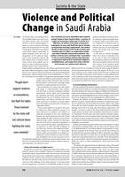Violence and Political Change in Saudi Arabia