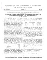 The longitudes of Jupiter's satellites derived from photographic plates taken at the Royal Observatory, Greenwich, in the years 1916 and 1918-19 (Errata: 2 V, 3 V)