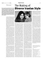 The Making of Divorce Iranian Style