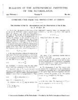 The structure of the Ca<SUP>+</SUP> chromosphere and the observations of the K line