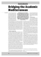 Bridging the Academic Mediterranean