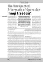 The Unexpected Aftermath of Operation 'Iraqi Freedom'