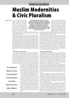 Muslim Modernities & Civic Pluralism