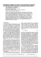 Consistency of Capillary Wave Theory in Three Dimensions: Divergence of the Interface Width and Agreement with Density Functional Theory, J.