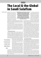 The Local & the Global in Saudi Salafism