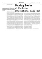 Buying Books at the Cairo International Book Fair
