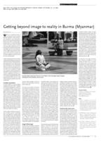 Getting beyond image to reality in Burma (Myanmar)