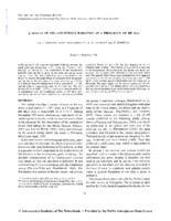 A survey of the continuous radiation at a frequency of 400 Mc/s