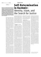 Self-Determination in Kashmir: Identity, Islam, and the Search for Justice