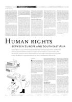 Human rights between Europe and Southeast Asia