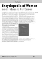 Encyclopedia of Women and Islamic Cultures