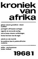 Kroniek van Afrika: vol. 8, no. 1