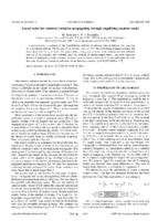 Excess noise for coherent radiation propagating through amplifying random media