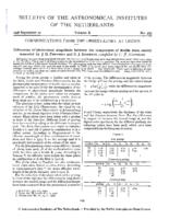 Differences in photovisual magnitude between the components of double stars, mainly measured by J. G. Ferwerda and -