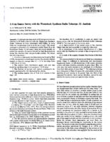 A 6 CM source survey with the Westerbork Synthesis Radio Telescope. II - Analysis