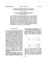 Use of the Star-Triangle Transformation for the Application of Differential Real-Space Renormalization Group Theory