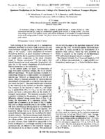 Quantum oscillations in the transverse voltage of a channel in the non-linear transport regime