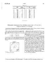 Photographic observations of an interesting variable star (prepared for publication by P. Th. Oosterhoff)